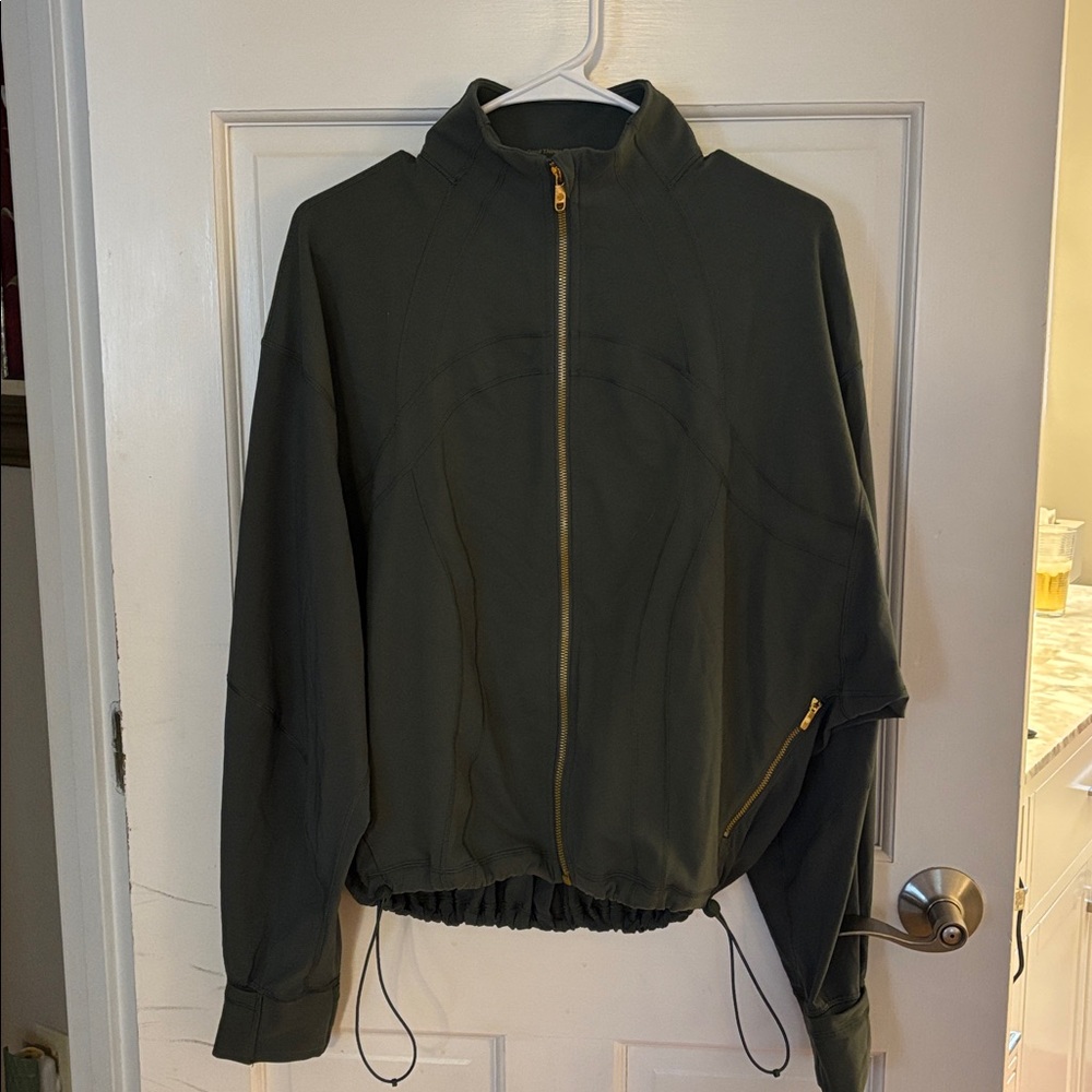 Lululemon Define Relaxed-Fit Jacket *Luon In Dark Forest EUC